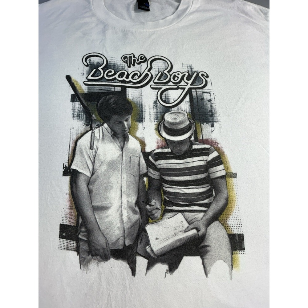 Brian Wilson and Mike Love The Beach Boys Tultex T-shirt men's‎ large